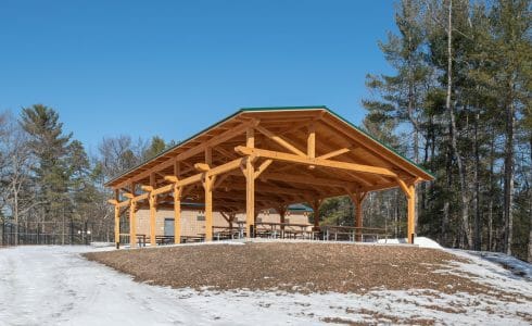 Camp Foster is a youth camp operated by the Boys and Girls Club of Manchester, NH and features a family hall, pavilions, and a pool house.