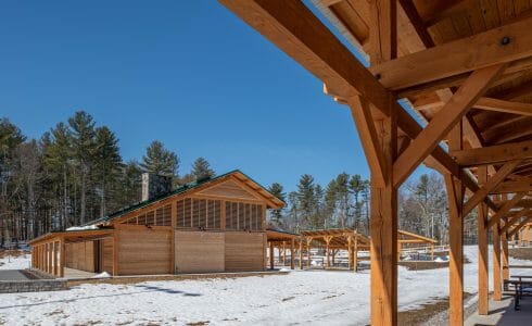 Camp Foster is a youth camp operated by the Boys and Girls Club of Manchester, NH and features a family hall, pavilions, and a pool house.