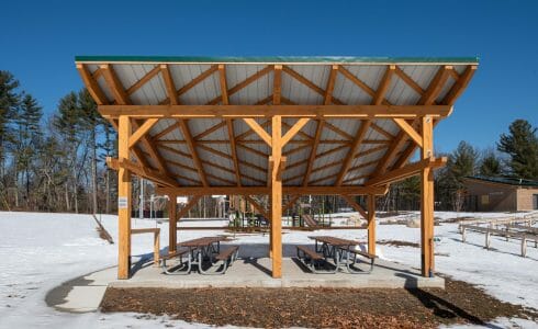 Camp Foster is a youth camp operated by the Boys and Girls Club of Manchester, NH and features a family hall, pavilions, and a pool house.