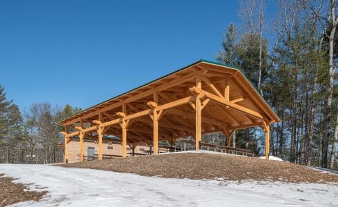 Camp Foster is a youth camp operated by the Boys and Girls Club of Manchester, NH and features a family hall, pavilions, and a pool house.