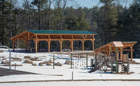 Camp Foster is a youth camp operated by the Boys and Girls Club of Manchester, NH and features a family hall, pavilions, and a pool house.