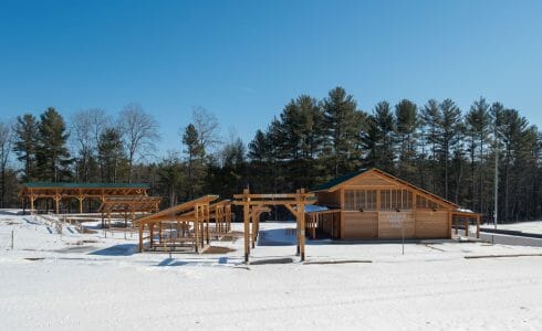 Camp Foster is a youth camp operated by the Boys and Girls Club of Manchester, NH and features a family hall, pavilions, and a pool house.