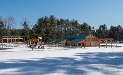 Camp Foster is a youth camp operated by the Boys and Girls Club of Manchester, NH and features a family hall, pavilions, and a pool house.