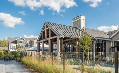 Avalon Bay Pool Pavilion in Sudbury Massachusetts