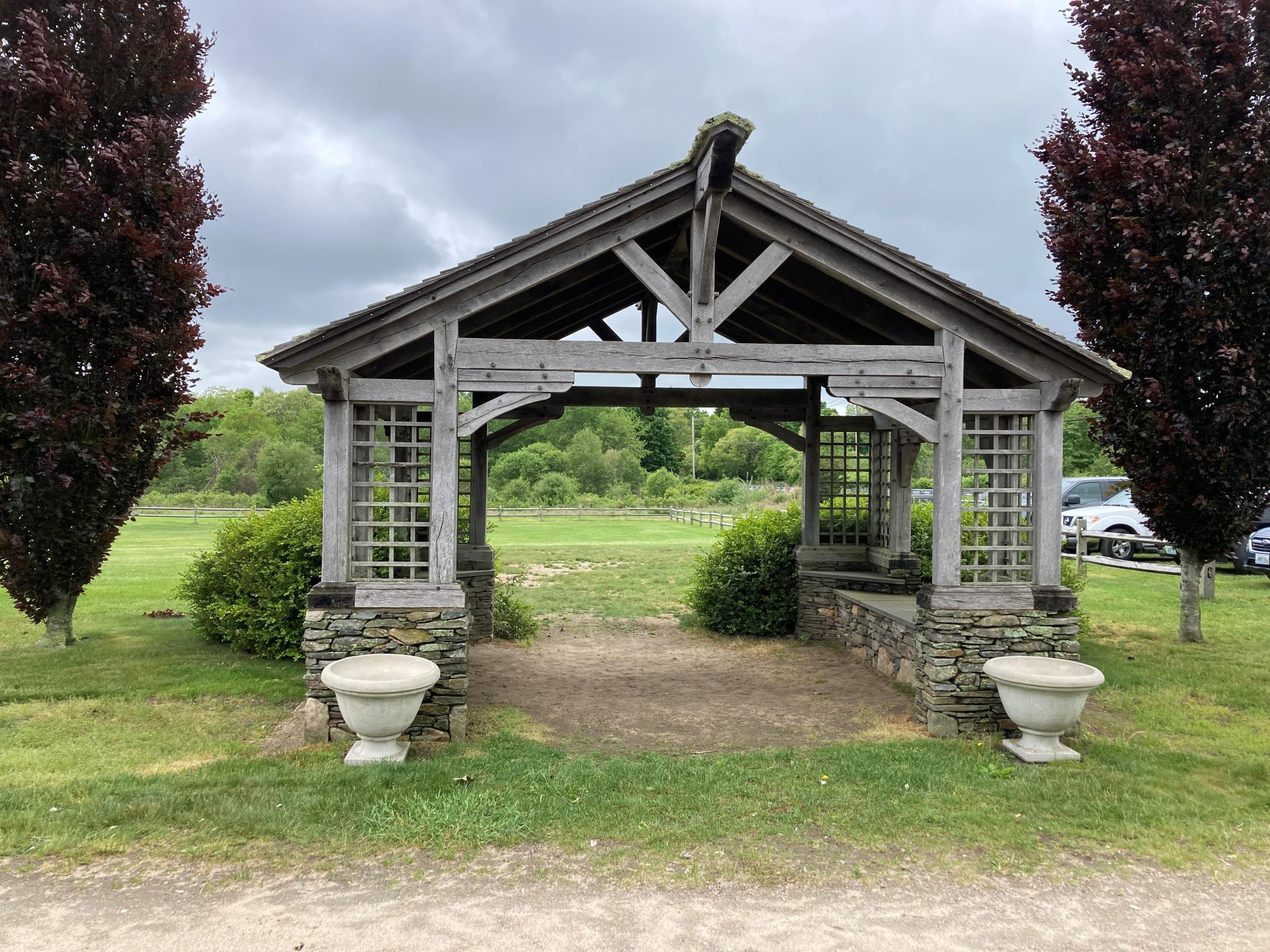 A Timber Framed Pavilion - From Vision to Reality...