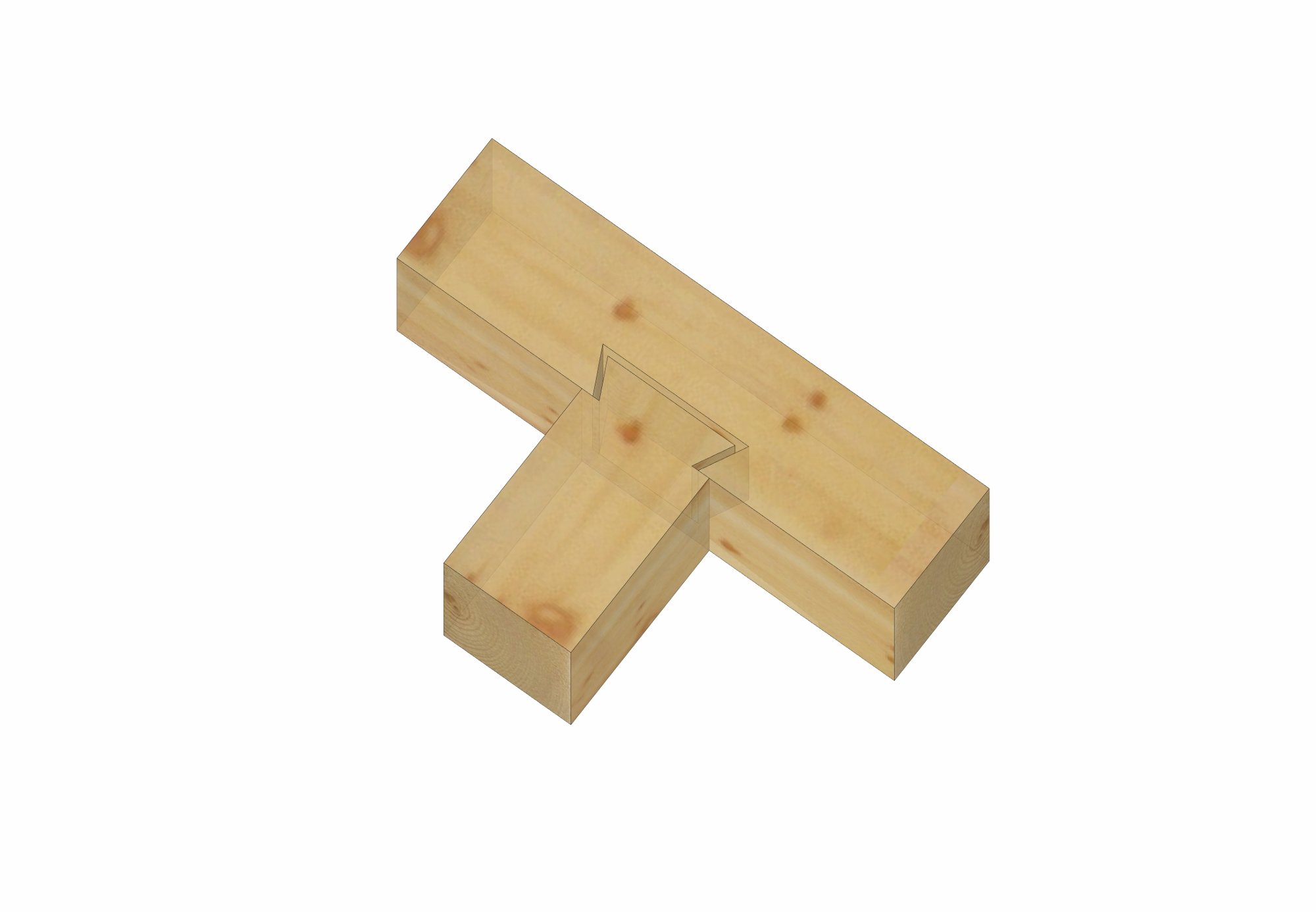 Dovetail Joint used in Timber Framing