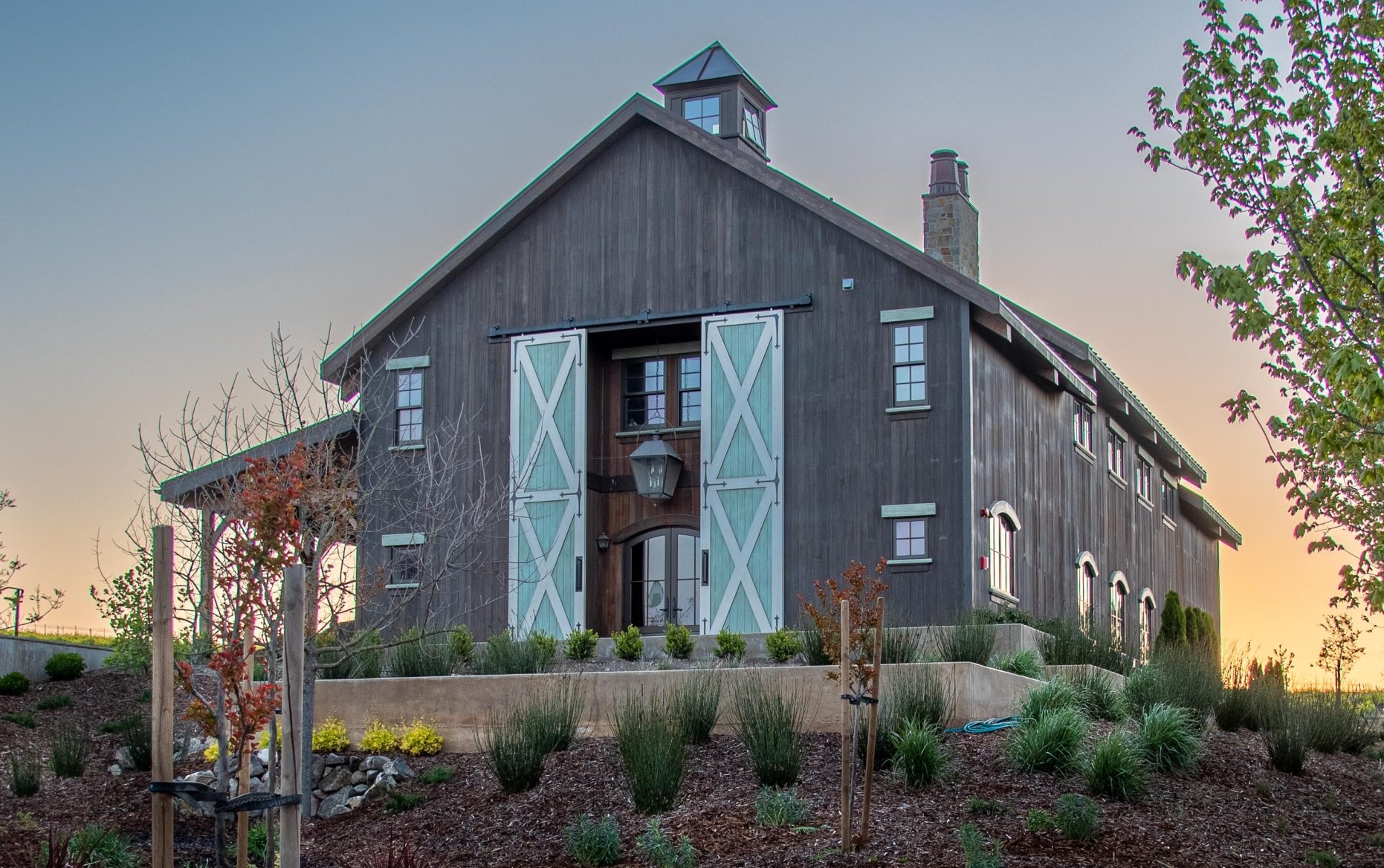 California Timber Framed Barn